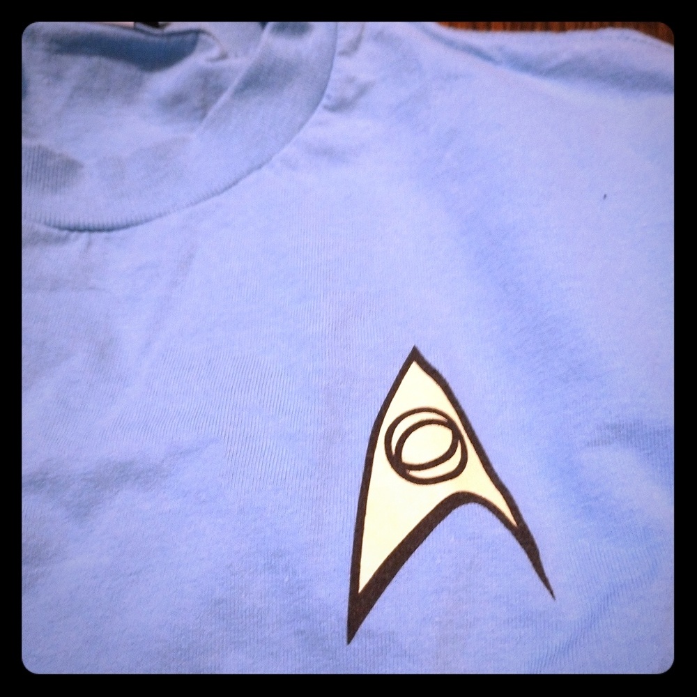 Star Trek science shirt!!!